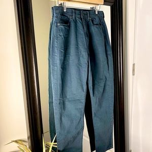 American Eagle mom Jeans Green